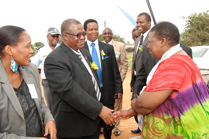 Palapye DHMT Donates House