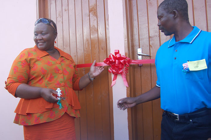 Minister Hands Over House