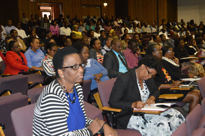 Permanent Secretary Addresses Staff