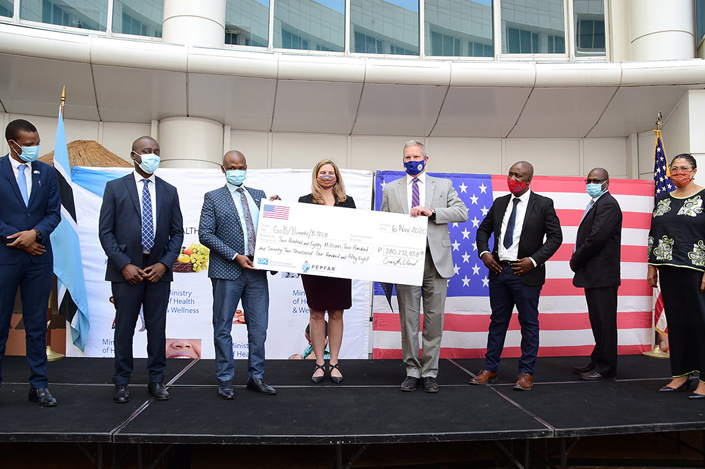 U.S Embassy Announces Funding to Botswana Government