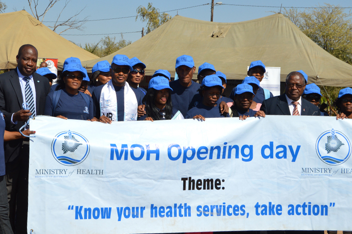 MoH Takes Services to Old Naledi