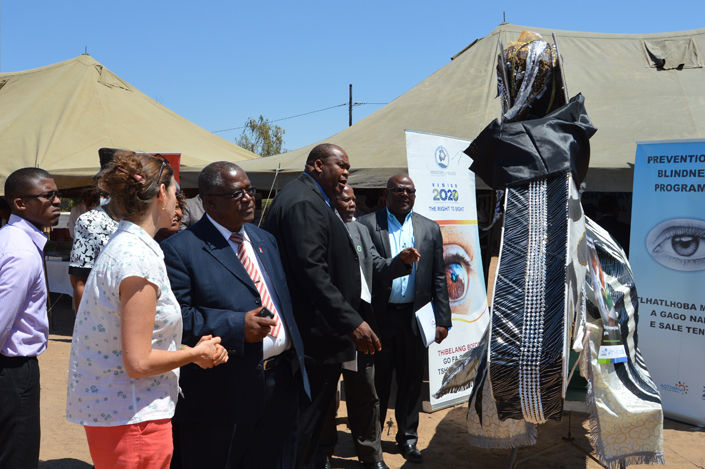 MoH Takes Services to Old Naledi